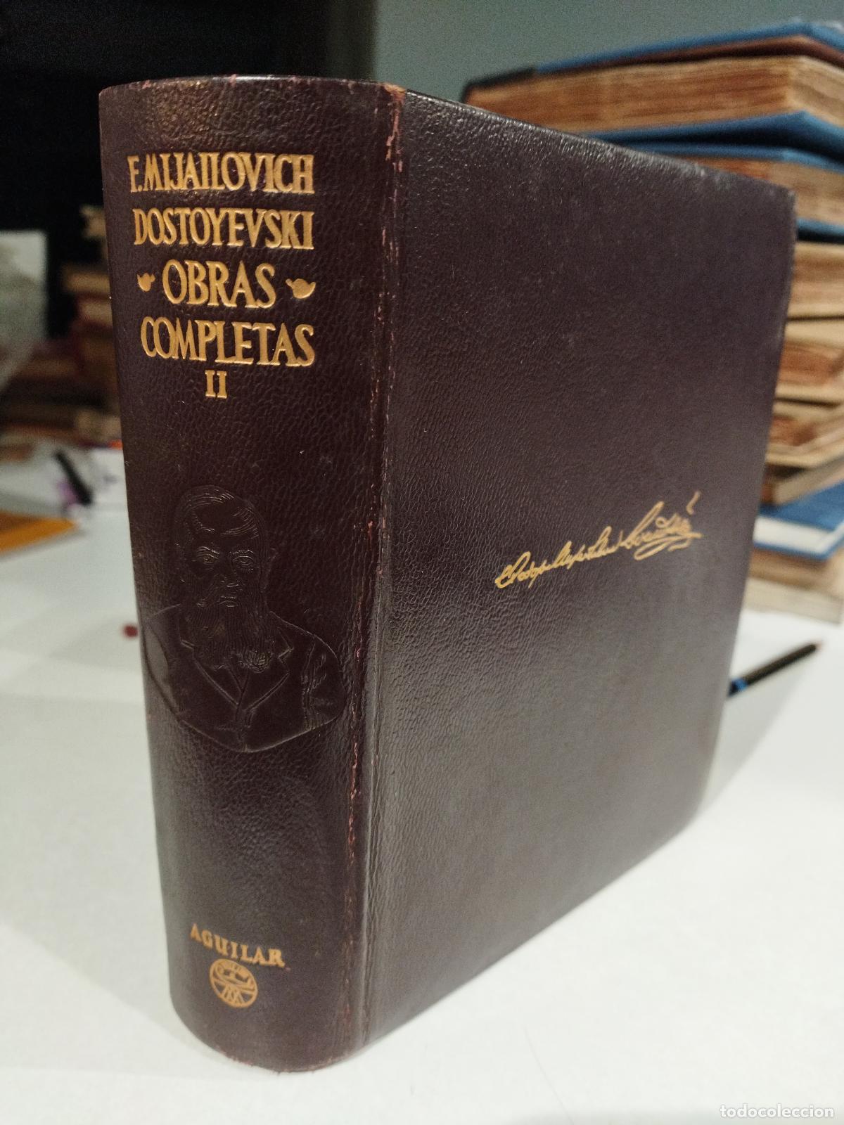 Libros: OBRAS COMPLETAS - DOSTOYEVSKI (DOSTOIEVSKI, DOSTOIEVSKI), FEDOR (FIODOR, TEODORO) MIJAILOVICH