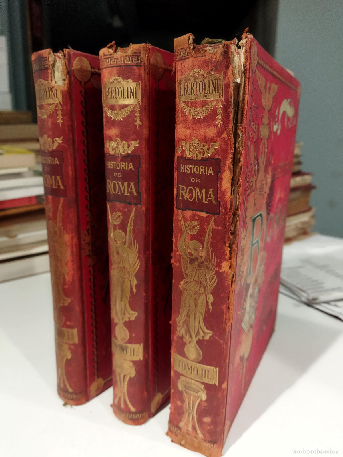 books: HISTORIA DE ROMA - BERTOLINI , FRANCISCO
