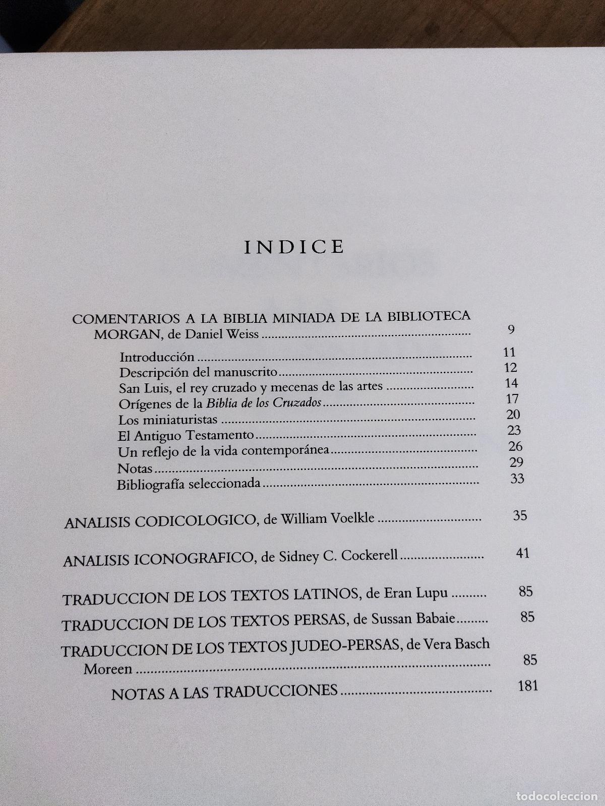 books: LIBRO DE COMENTARIOS. BIBLIA DE LOS CRUZADOS. - WEISS, DANIEL