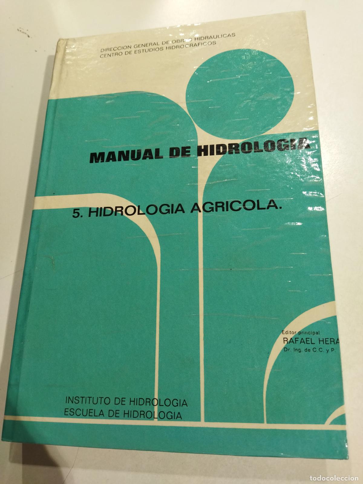 Livres: MANUAL DE HIDROLOGIA - VARIOS