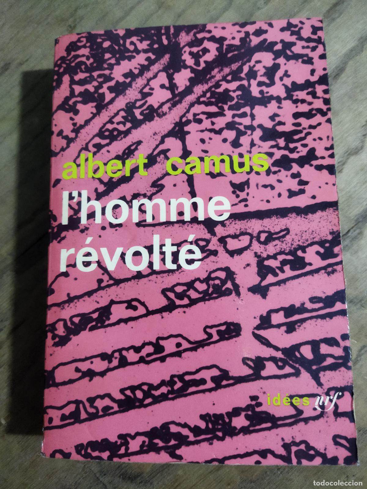 Libros: L'HOMME REVOLTE - CAMUS, ALBERT