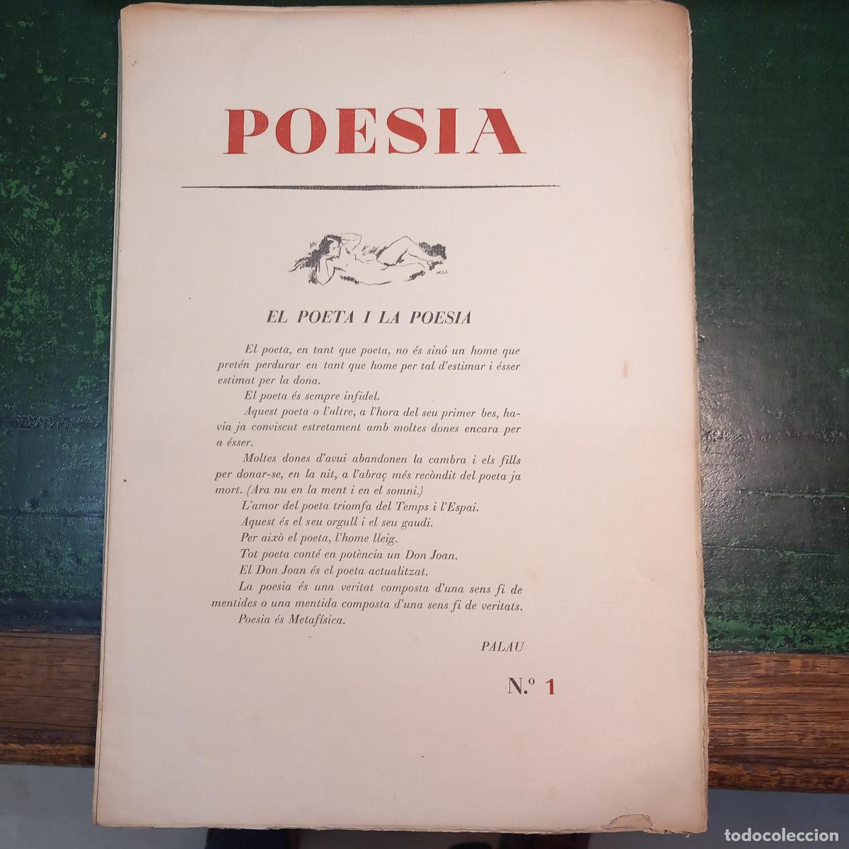Libros: POESIA. N&ordm; 1 - N&ordm; 10 (falta el n&ordm; 6) - VARIOS AUTORES CATALANES