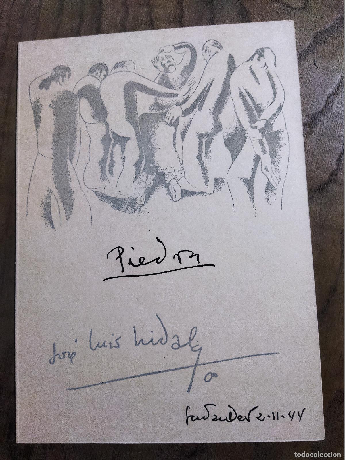 B&uuml;cher: DIPTICO HOMENAJE A JOSE LUIS HIDALGO. POEMA PIEDRA. - HIDALGO, JOSE LUIS