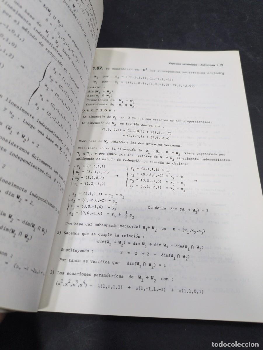 Libros: problemas de algebra tomo 3 espacios vectoriales 451 ejercicios 1981 - Foto 2