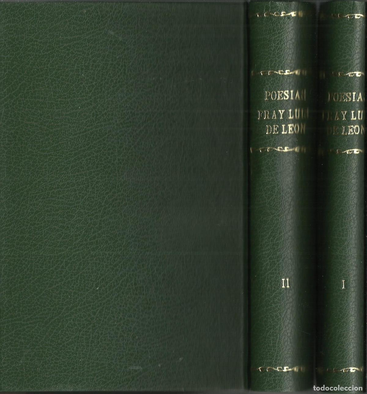 Libros: POES&Iacute;AS DE FRAY LUIS DE LE&Oacute;N CON ANOTACIONES IN&Eacute;DITAS DE D. MARCELINO MEN&Eacute;NDEZ Y PELAYO - FRAY LUIS