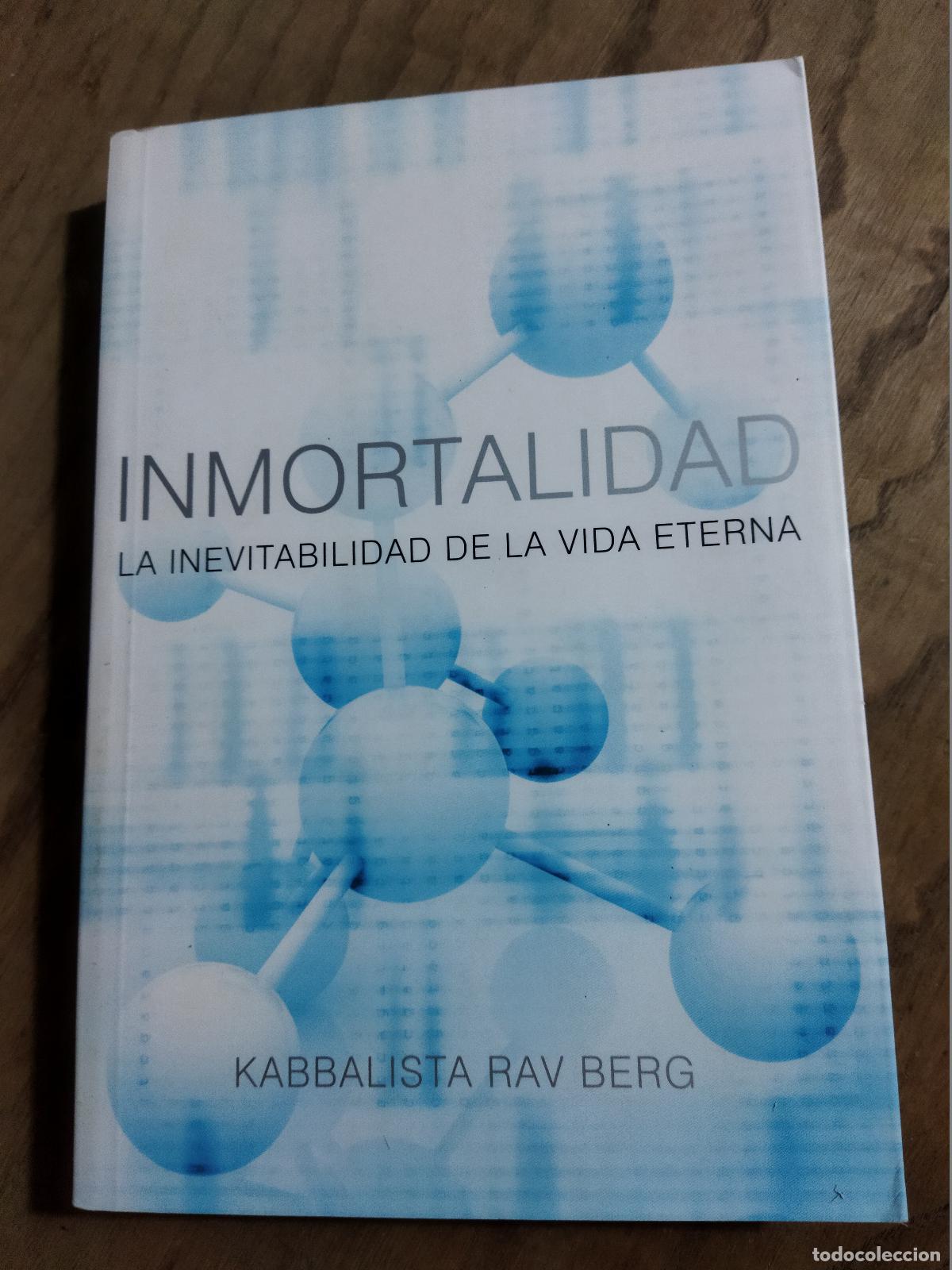 Livros em segunda m&atilde;o: INMORTALIDAD. - KABBALISTA RAV BERG