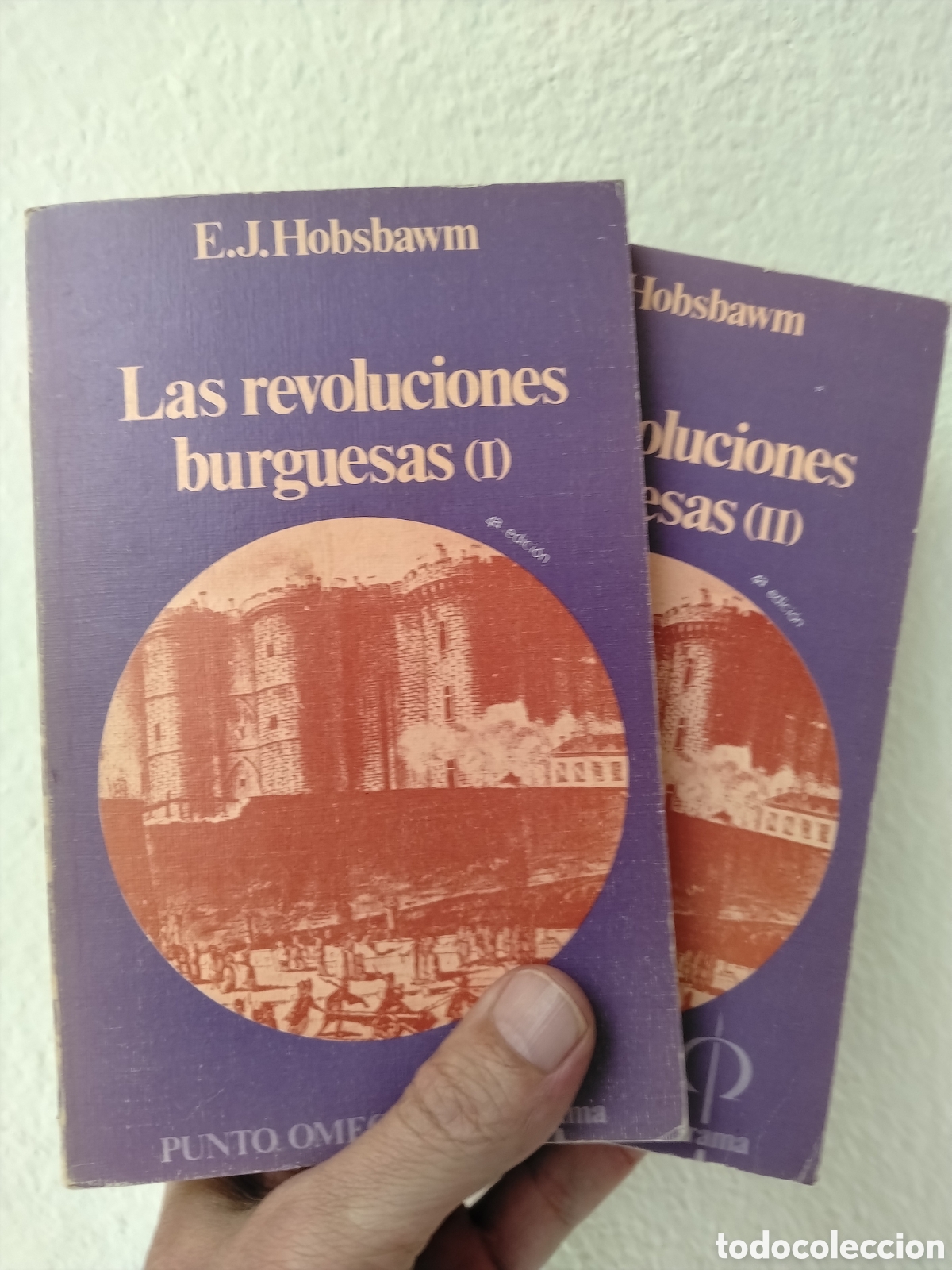 Libros: E. J. HOBSBAWN: LAS REVOLUCIONES BURGUESAS - DOS TOMOS - OBRA COMPLETA - SIN LEER