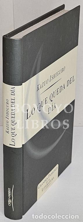 Libros: ISHIGURO, Kazuo. Lo que queda del d&iacute;a