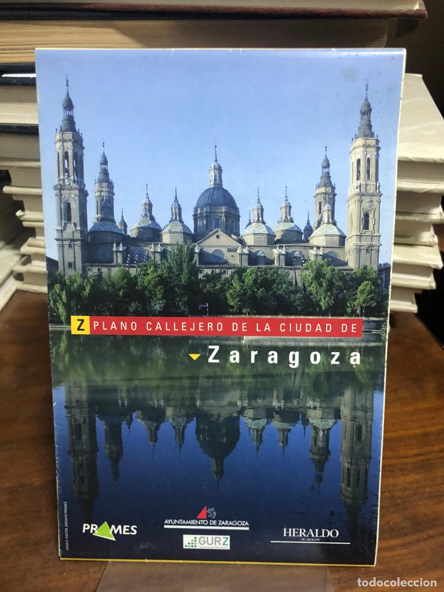 Libros: Plano callejero de la ciudad de Zaragoza Prames / Ayuntamiento de Zaragoza / Heraldo de Arag&oacute;n