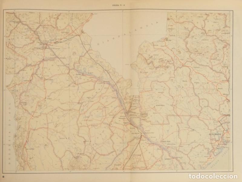 Libros: ATLAS DE MO&Ccedil;AMBIQUE. [REIMP. - LOMBADA AZUL] - Foto 3