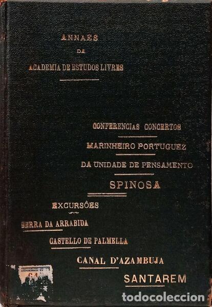 books: ANNAES DA ACADEMIA DE ESTUDOS LIVRES. [10 OBRAS]