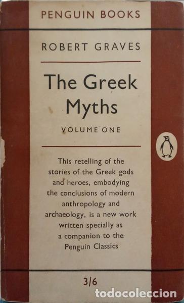 Livres: GRAVES. (Robert) - THE GREEK MYTHS. [2 VOLS.]