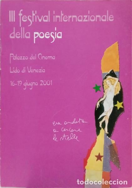Livres: III FESTIVAL INTERNAZIONALE DELLA POESIA.