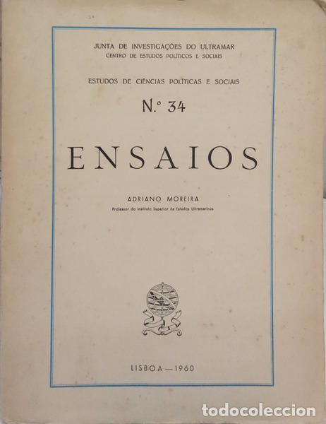 Libros: MOREIRA. (Adriano) - ENSAIOS. [C/EX-LIBRIS]