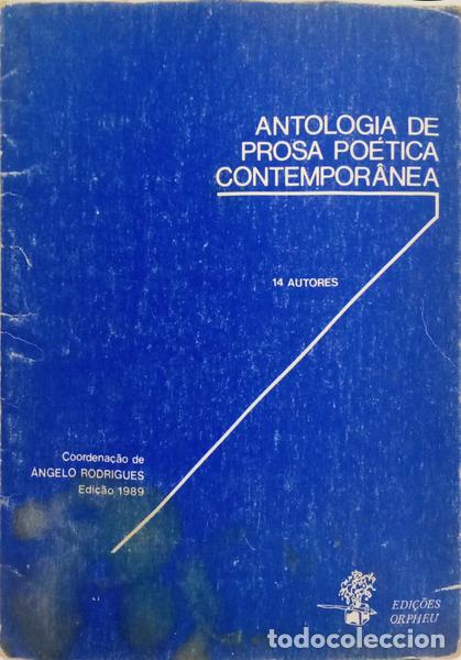 Libri di seconda mano: ANTOLOGIA DE PROSA PO&Eacute;TICA CONTEMPOR&Aacute;NEA.