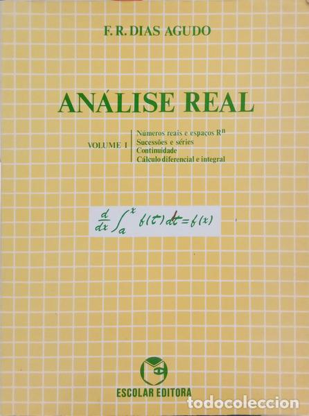 Libri di seconda mano: DIAS AGUDO. (Fernando Rold&atilde;o) - AN&Aacute;LISE REAL, VOLUME I.