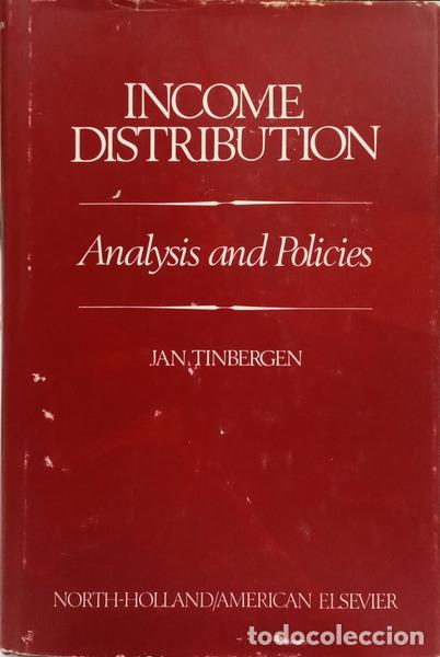 Livres: TINBERGEN. (Jan) - INCOME DISTRIBUTION.
