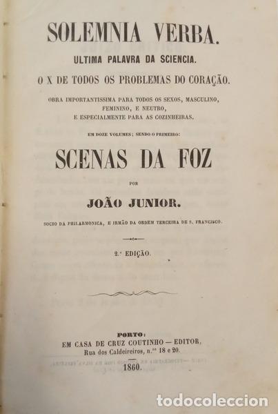 Livres: CASTELO BRANCO. (Camilo) - SCENAS DA FOZ.