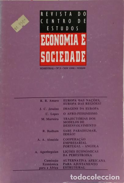 Livres: REVISTA DO CENTRO DE ESTUDOS ECONOMIA E SOCIEDADE, N.&ordm; 3, NOVEMBRO 1990.