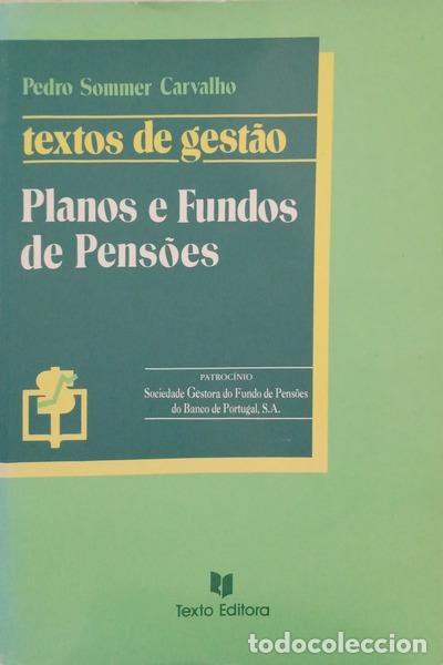 Livres: SOMMER CARVALHO. (Pedro) - PLANOS E FUNDOS DE PENS&Otilde;ES.