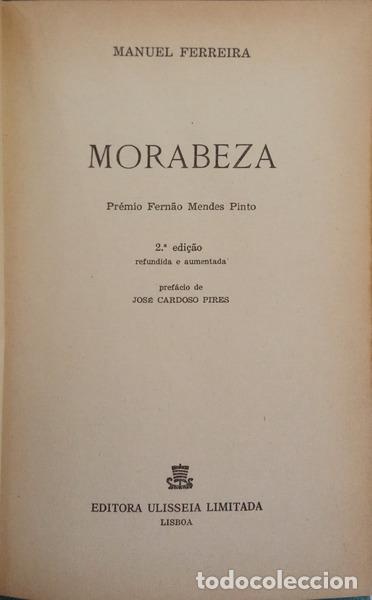 Livres: FERREIRA. (Manuel) - MORABEZA. [2.&ordf; EDI&Ccedil;&Atilde;O/ENC.]