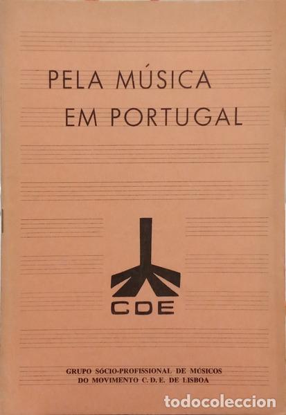 Livres: PELA M&Uacute;SICA EM PORTUGAL.