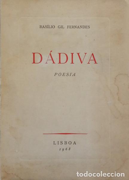 Livres: GIL FERNANDES. (Bas&iacute;lio) - D&Aacute;DIVA. [DEDICAT&Oacute;RIA]