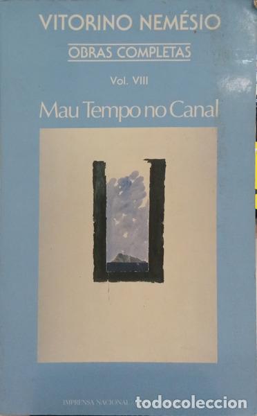 Livres: NEM&Eacute;SIO. (Vitorino) - MAU TEMPO NO CANAL. [7.&ordf; EDI&Ccedil;&Atilde;O]