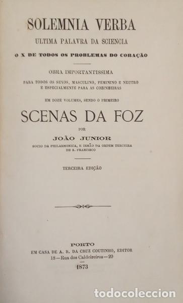 Libros: CASTELO BRANCO. (Camilo) - SCENAS DA FOZ.