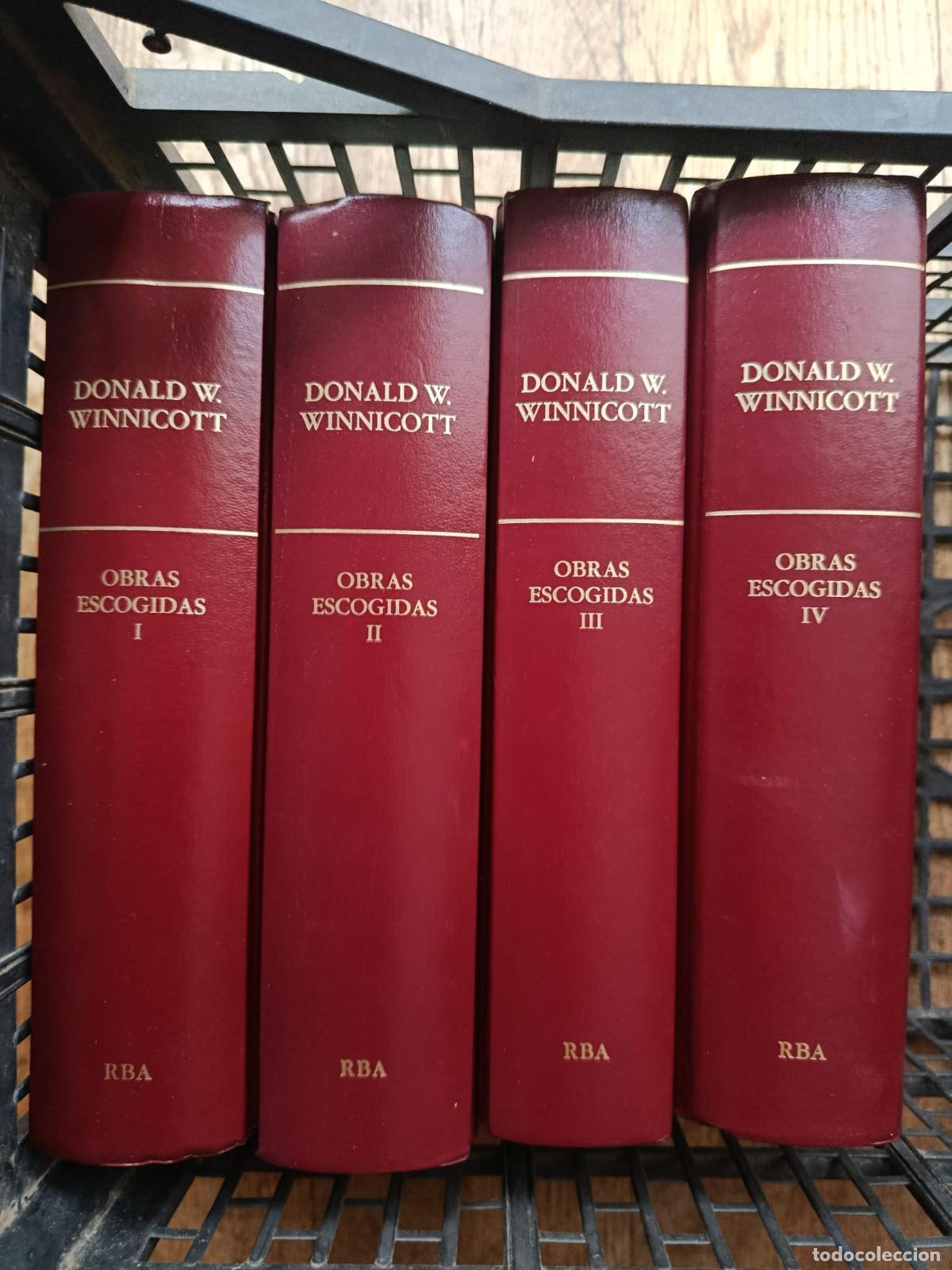 Libros: OBRAS ESCOGIDAS I, II, III, IV - DONALD W. WINNICOTT