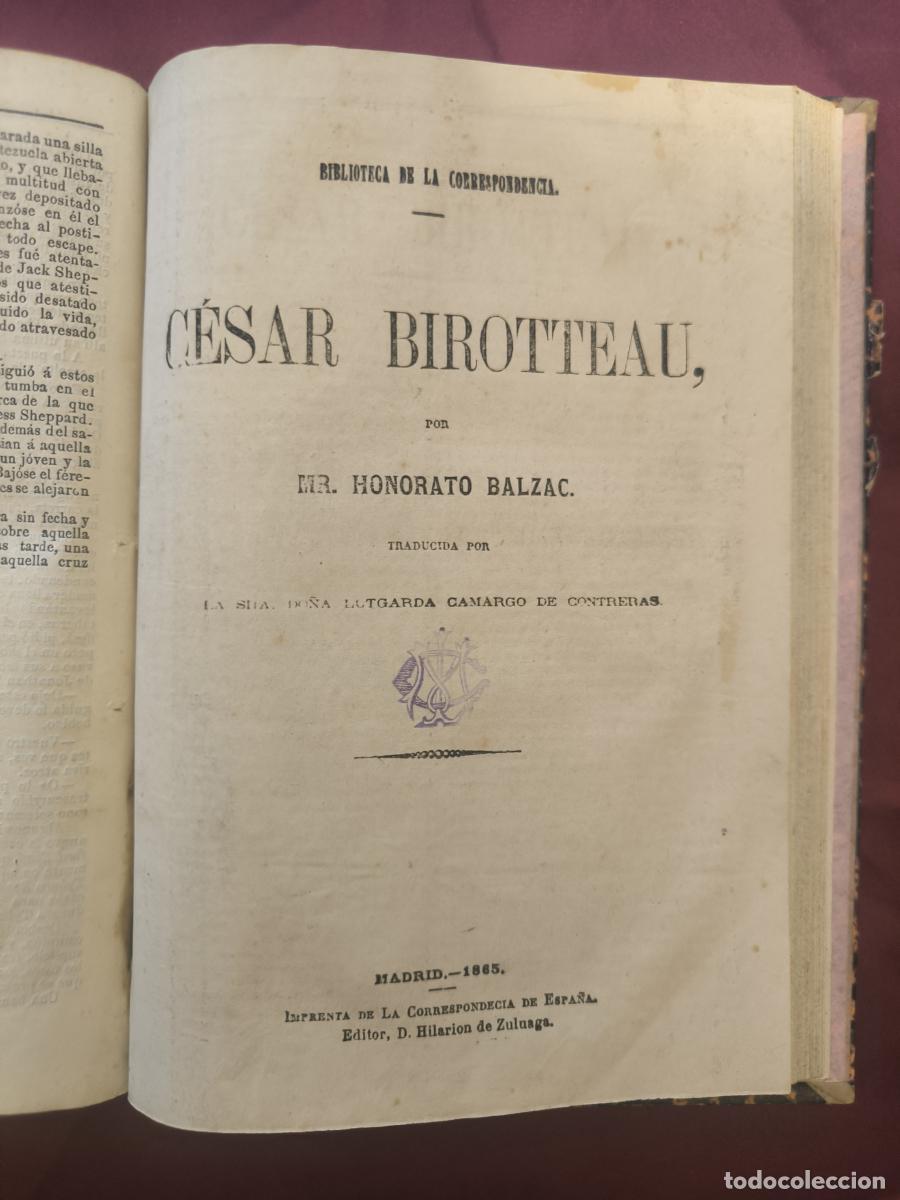 Libros: El bandido de Londres - Honorato de Balzac - VVAA
