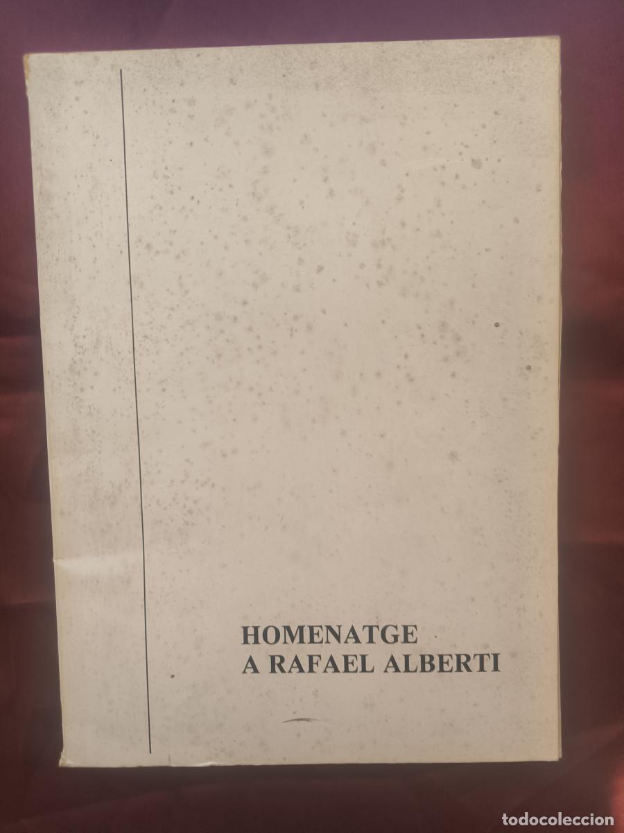 Libros: Homenatge a Rafael Alberti. - VVAA