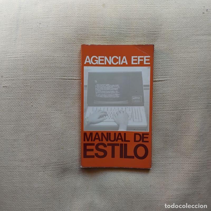 Libros: Manual de estilo Agencia Efe