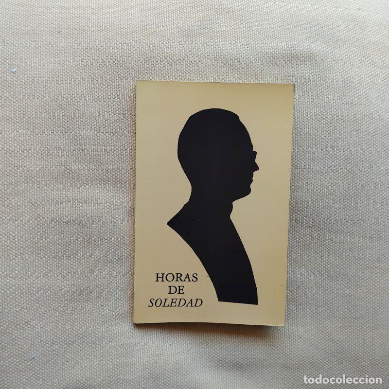 books: Horas de soledad - Jorge Alonso