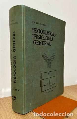 Libros: Bioqu&iacute;mica y Fisiolog&iacute;a General - Gandarias Bajon, Juan Manuel de (1921-2011)