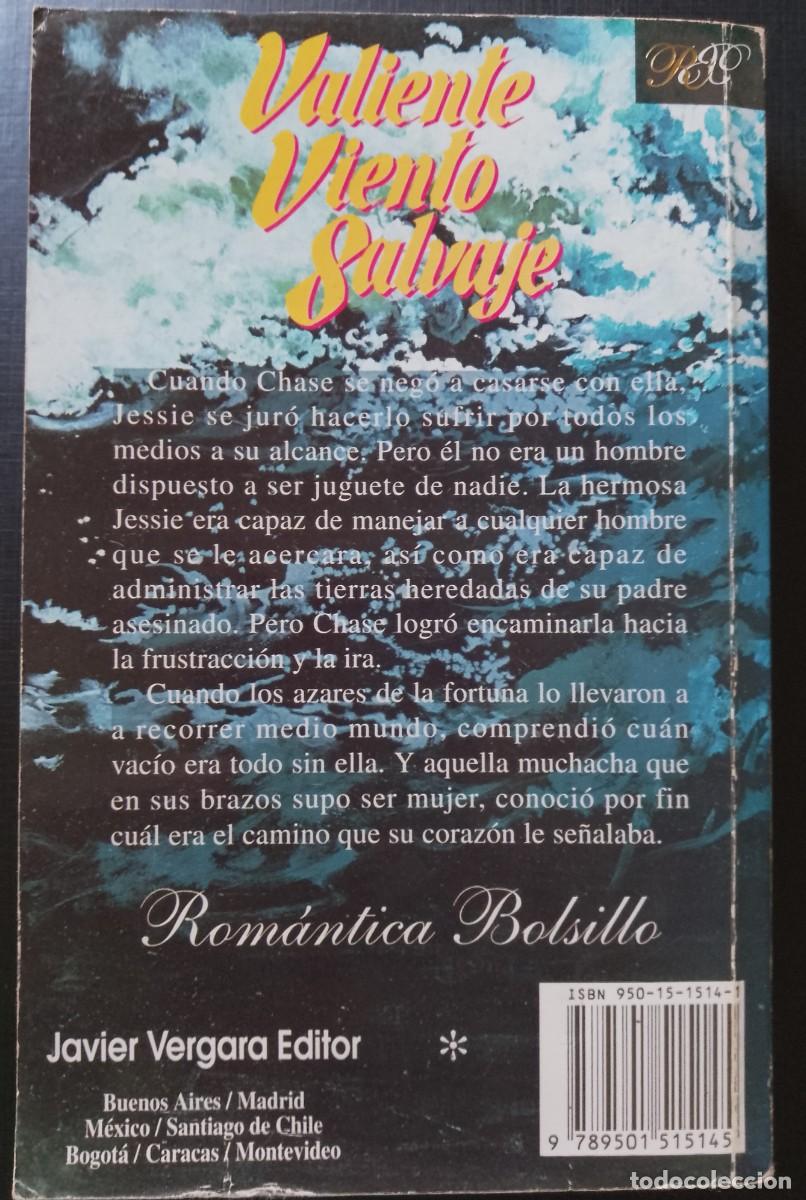Libros: VALIENTE VIENTO SALVAJE JOHANNA LINDSEY - Foto 2