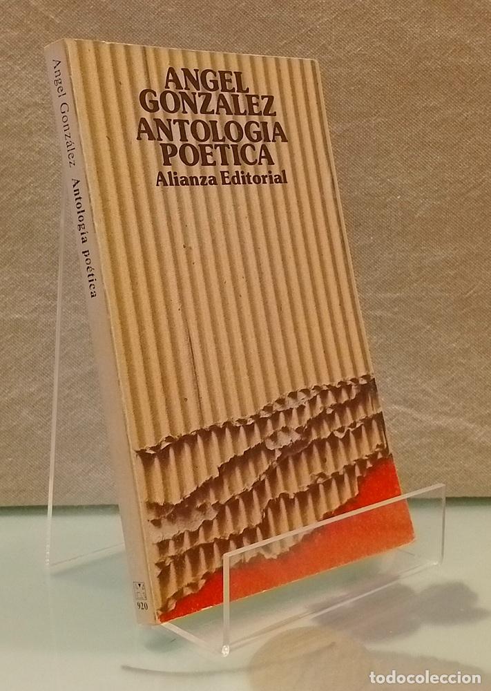 Libros: Antolog&iacute;a po&eacute;tica - &Aacute;ngel Gonz&aacute;lez