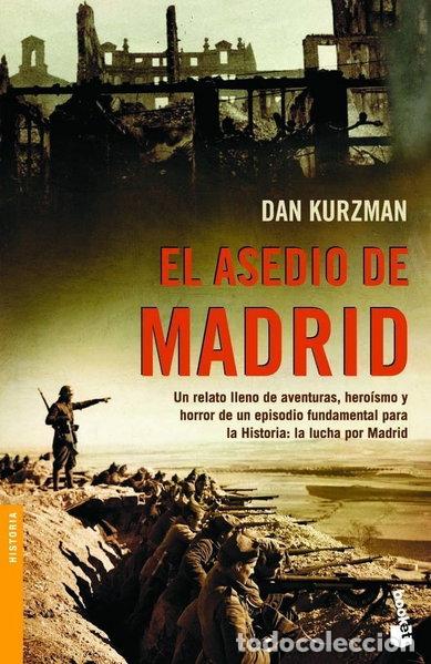 Libros: El asedio de Madrid- 9788408064541