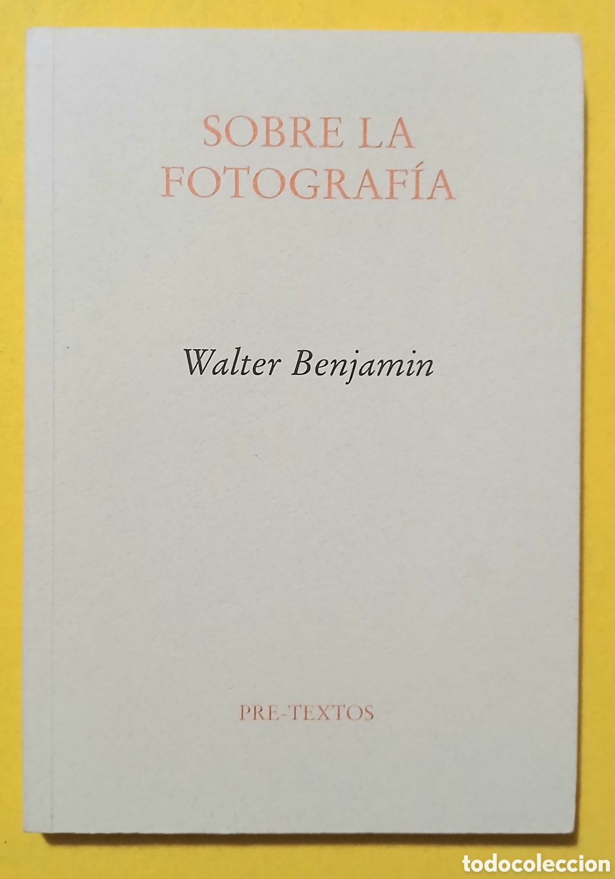 Libri di seconda mano: sobre la fotografia pre-textos