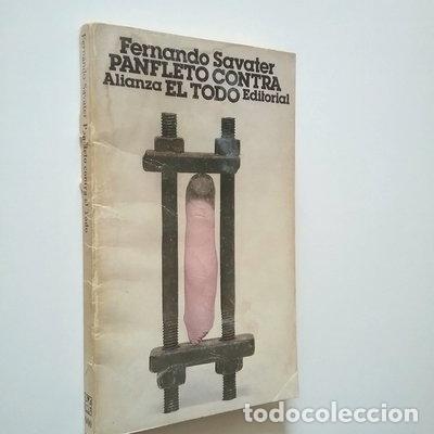 Libri di seconda mano: Panfleto contra el todo- 9788420619002