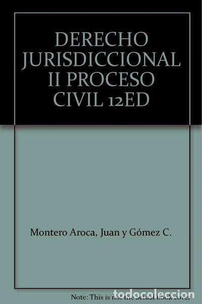 Livros em segunda m&atilde;o: Derecho jurisdiccional II: Proceso civil- 9788484428695