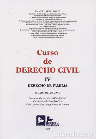 Libros: Curso de derecho civil IV- 9788415276142