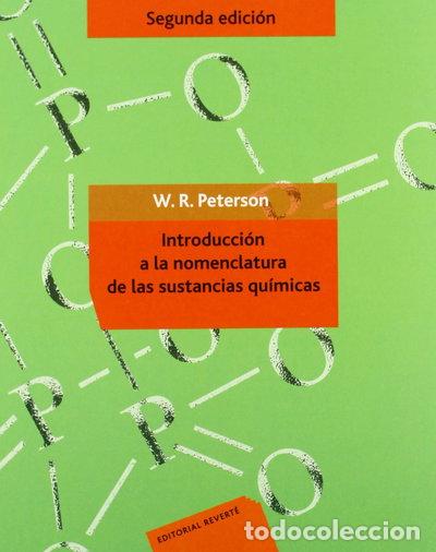 Libros: Introducci&oacute;n a la nomenclatura de las sustancias qu&iacute;micas- 9788429175738