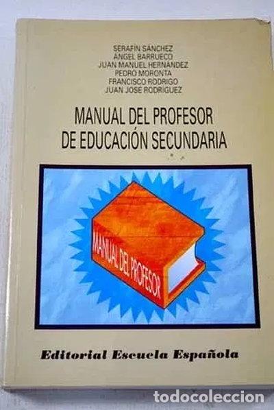 Libros: Manual del profesor de Educaci&oacute;n Secundaria- 9788433106407