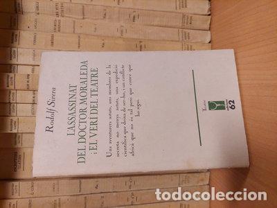 Libros: L'assassinat del doctor Moraleda / El ver&iacute; del teatre- 9788429714517