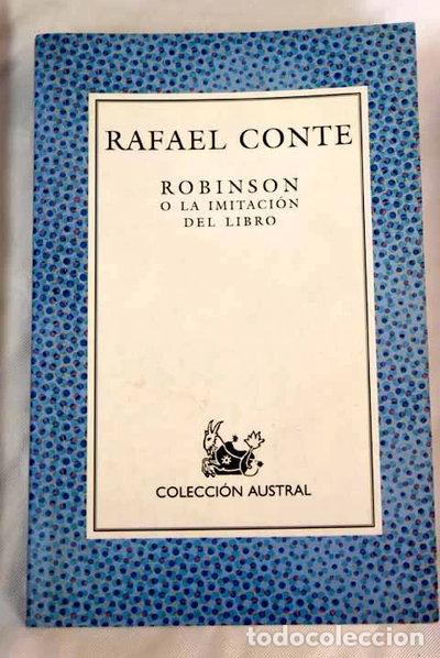 Libros: Robinson o la imitaci&oacute;n del libro- 9788423974917