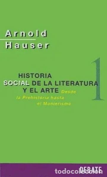 Libros: Historia Social de la Literatura y el Arte 1- 9788483061107