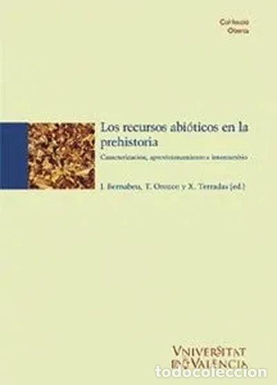 Libros: Los recursos abi&oacute;ticos en la prehistoria- 9788437034508