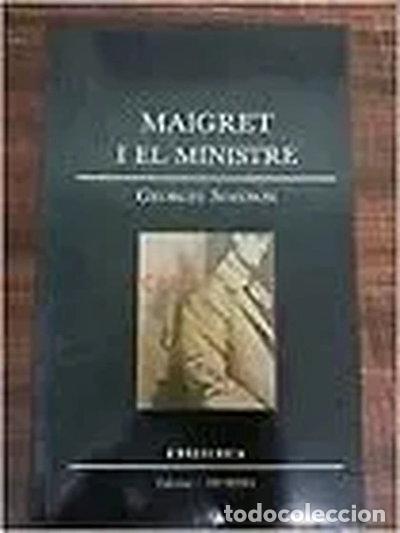 Libros: Maigret i el ministre- 9788476600320