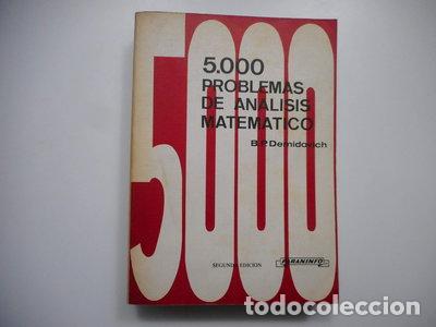 Libros: 5000 problemas de an&aacute;lisis matem&aacute;tico- 9788428308557